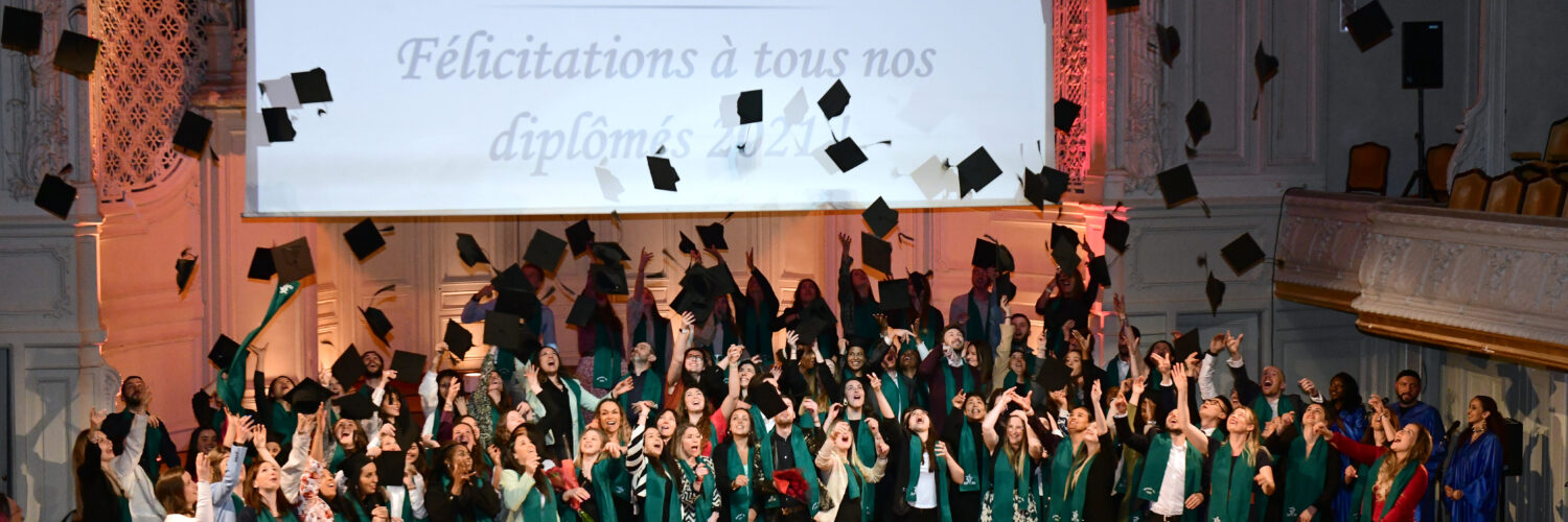 Cérémonie de Remise des Diplômes de SUP des RH - Promotion 2021